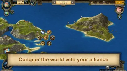 The ocean map and alliance war